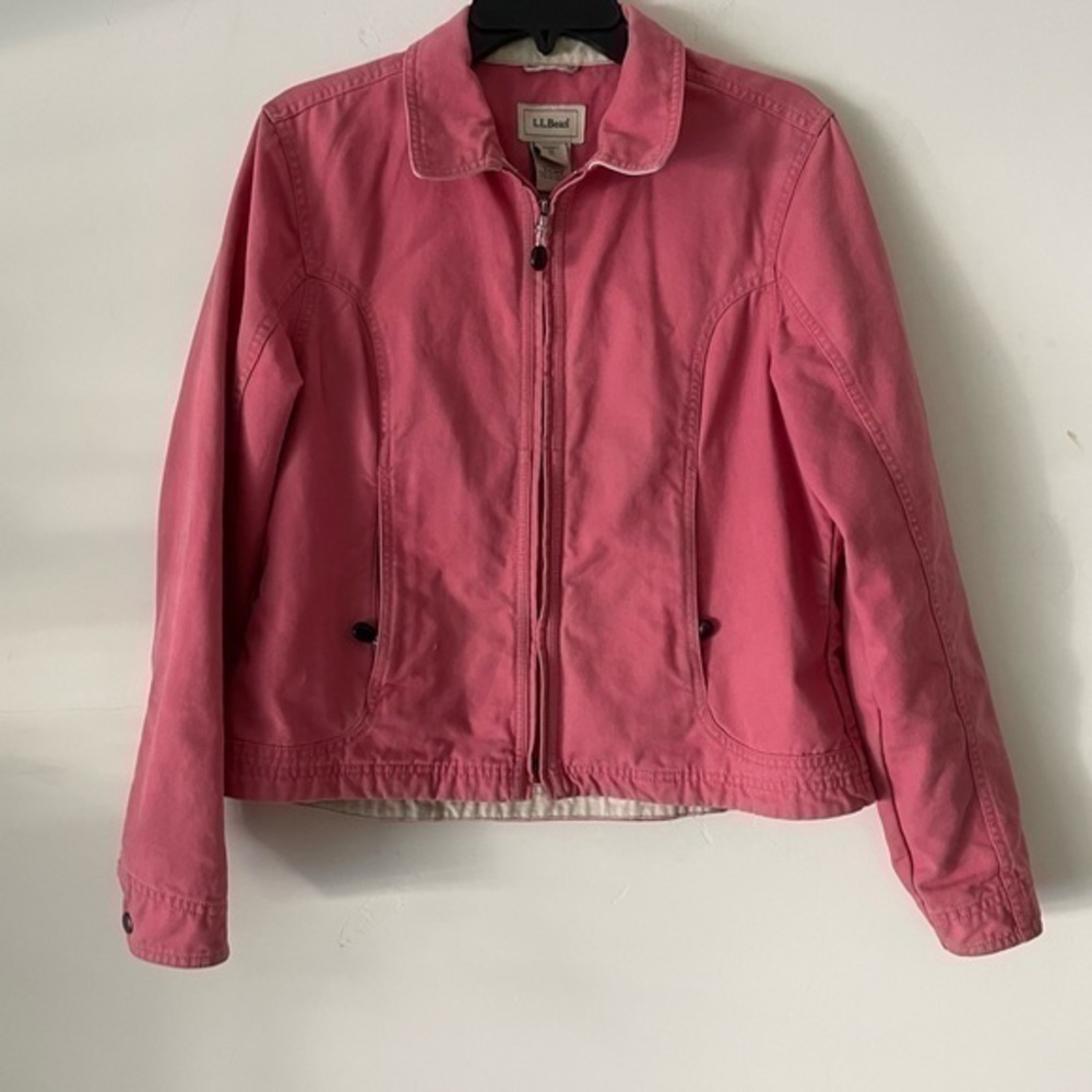 L.L. Bean Women's Living Coral Jacket - Coats & jackets | Color: Pink | Size: M - Picture 1 of 3